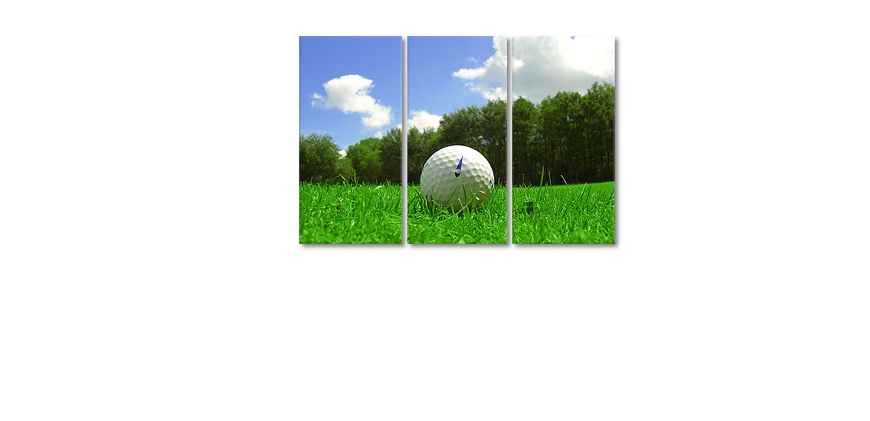 Golf Course 120x80cm Tableau