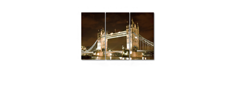 Limpression sur toile Tower Bridge 120x80cm