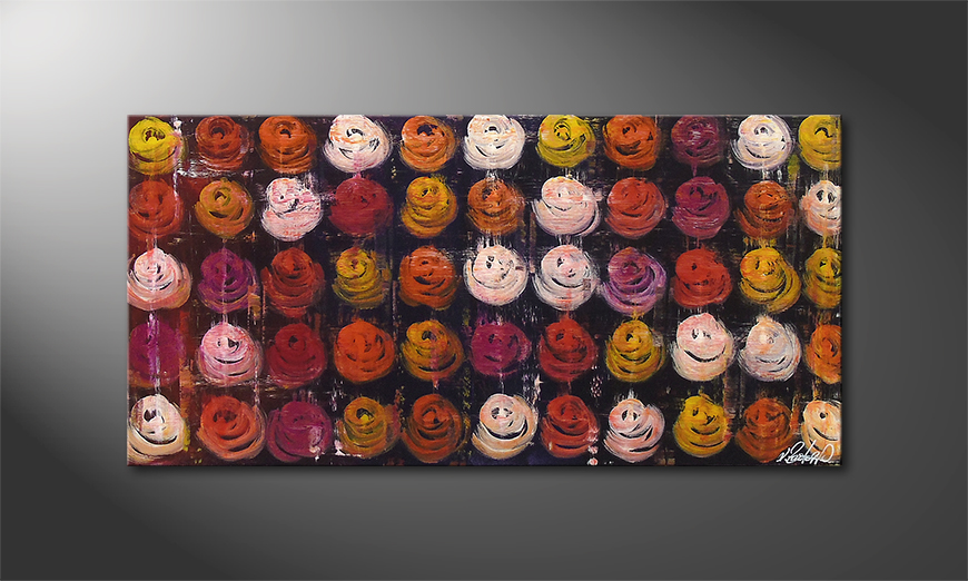 Roses for You 120x60x2cm Tableau