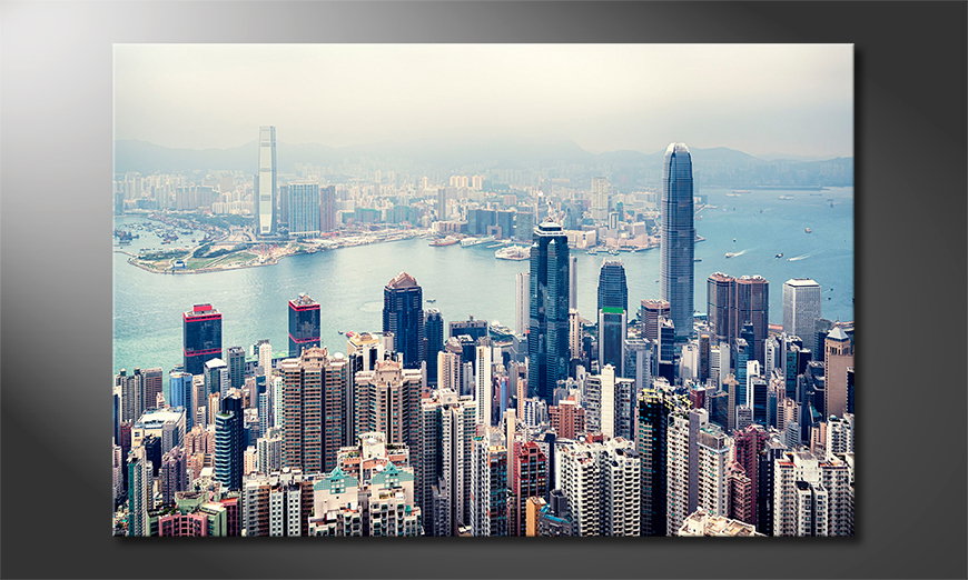 Hongkong Skyline Tableau