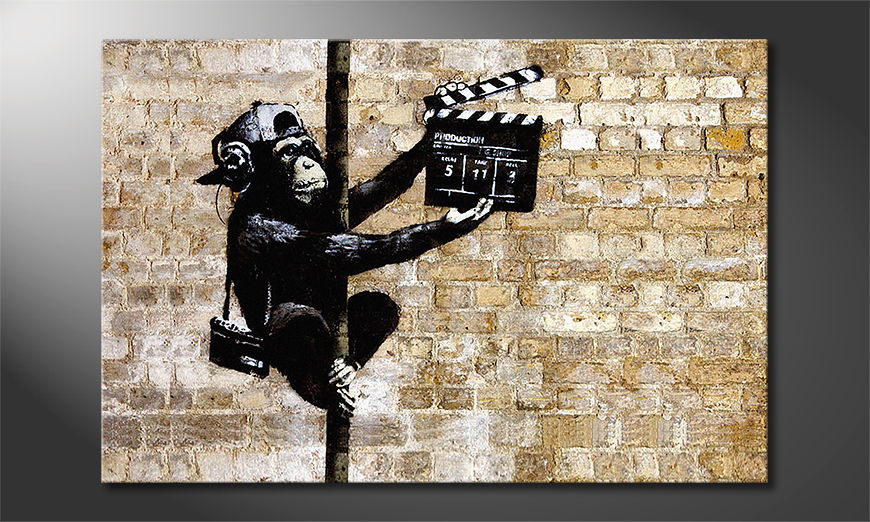 La toile imprimée Banksy No13