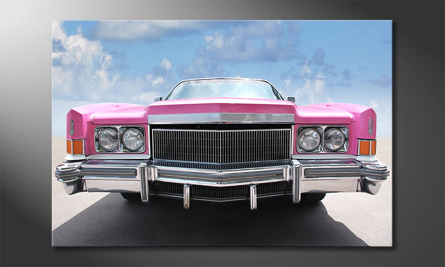 Le tableau culte Pink Cadillac