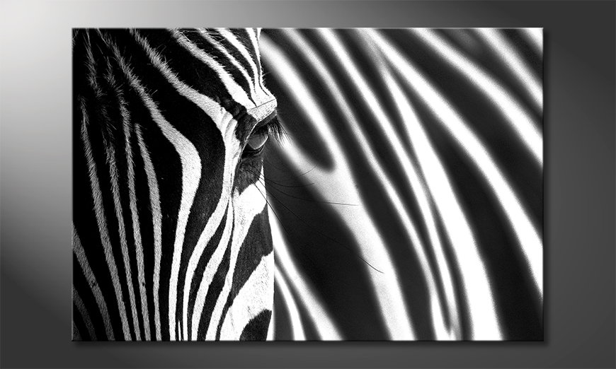 Le tableau imprimé Animal Stripes