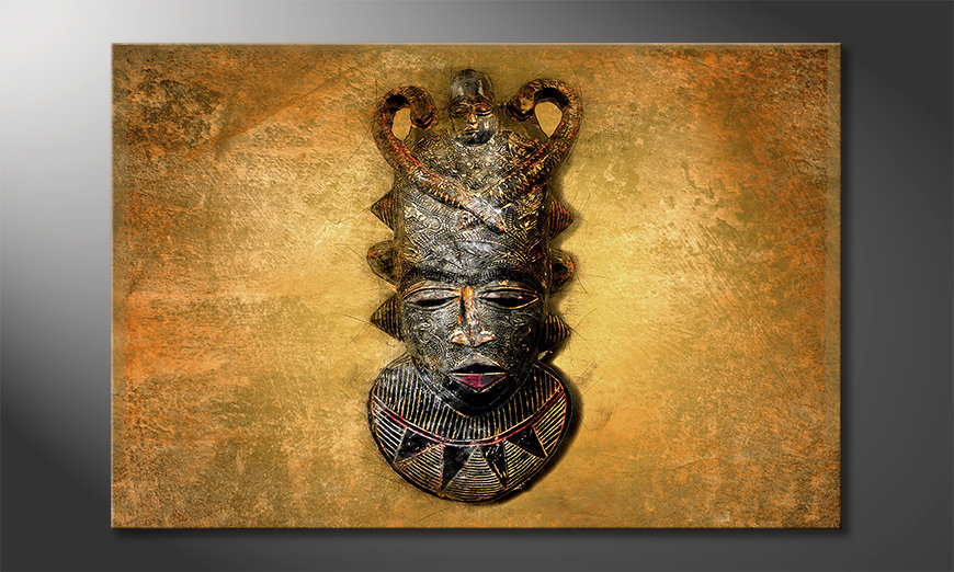 Le tableau moderne African Mask