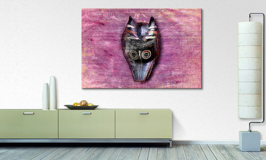 Le tableau moderne Afro Mask