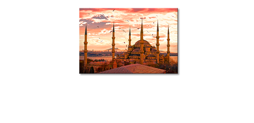 Le-tableau-moderne-Blue-Mosque
