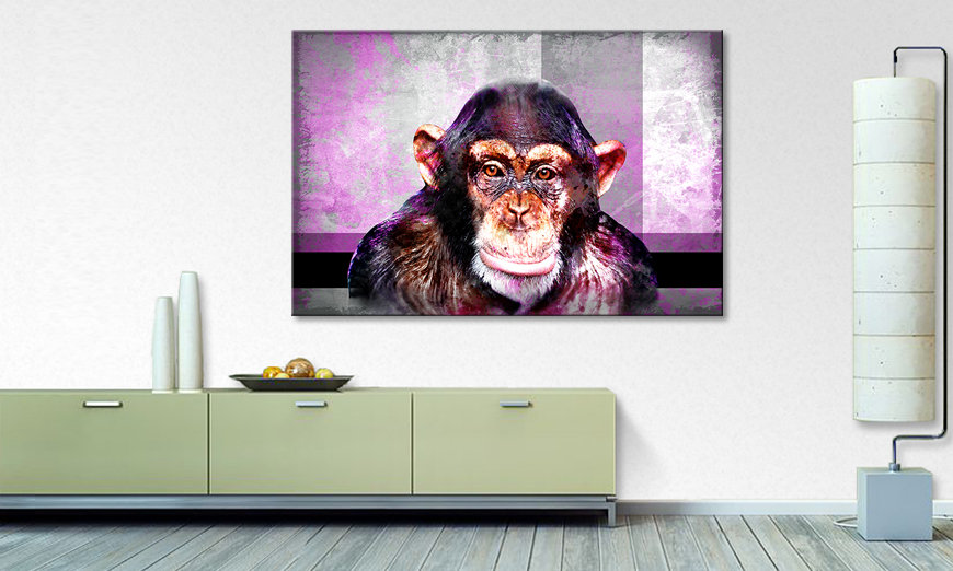 Le tableau moderne Mr Monkey