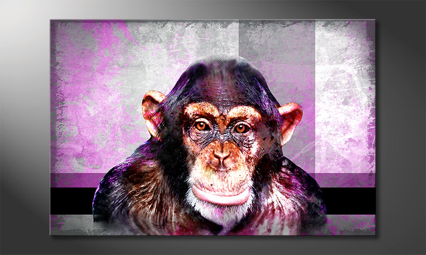 Le tableau moderne Mr. Monkey