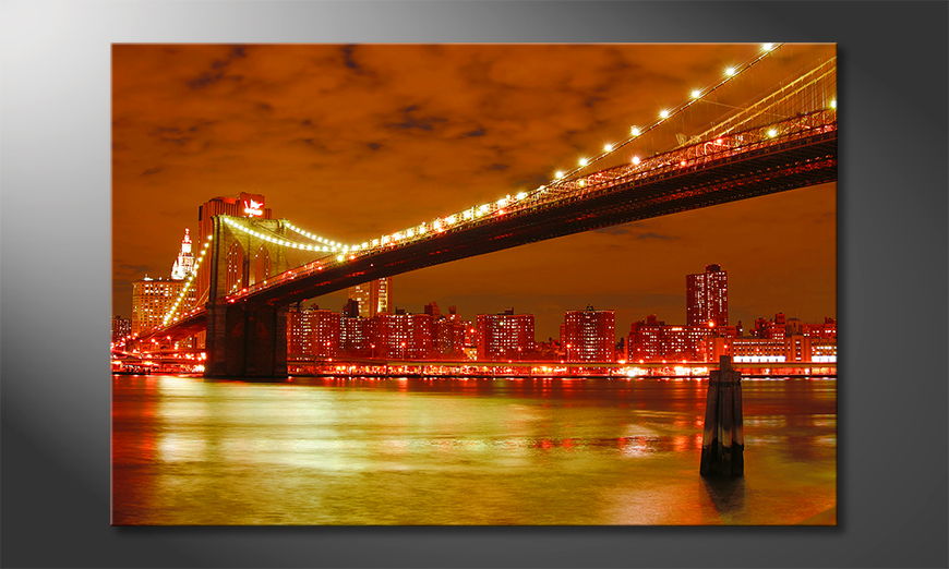 Le tableau mural Brooklyn Bridge
