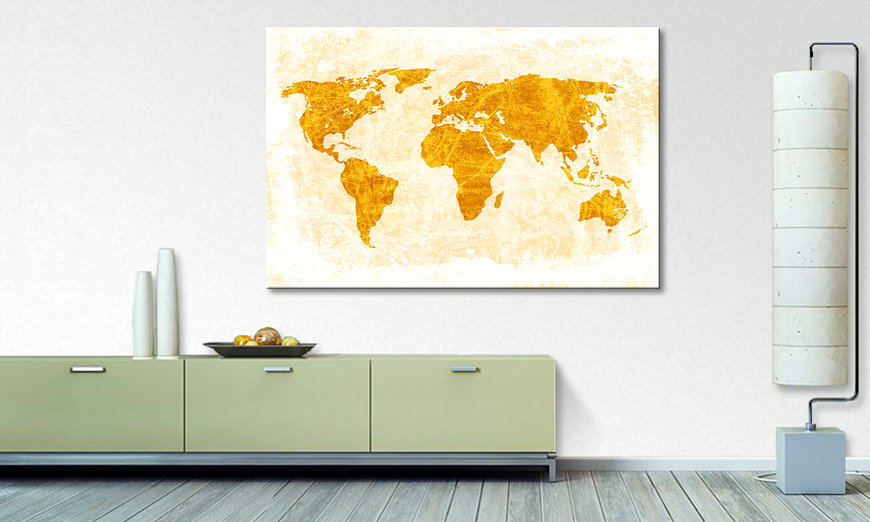 Le tableau mural Carte du Monde 7