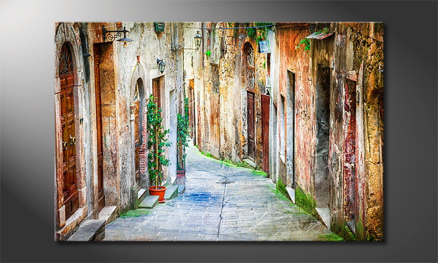 Le-tableau-mural-Charming-Alley
