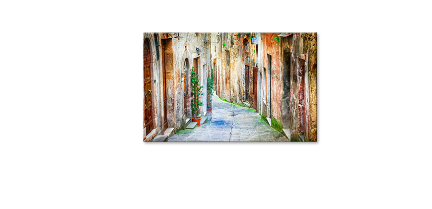 Le-tableau-mural-Charming-Old-Streets-80x50-cm