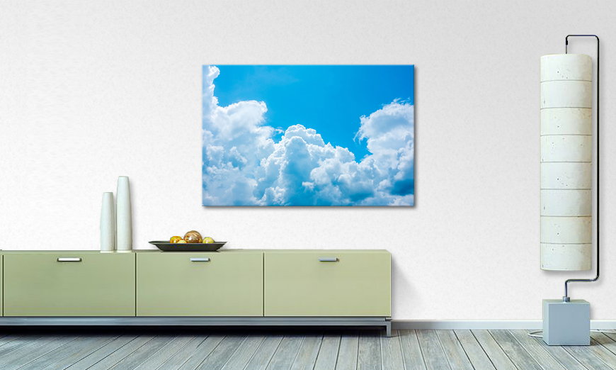 Le tableau mural Clouds