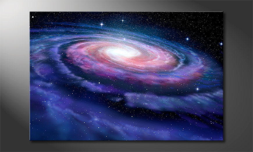 Le tableau mural Far Galaxy
