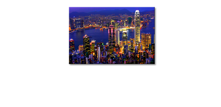 Le-tableau-mural-Hong-Kong-View
