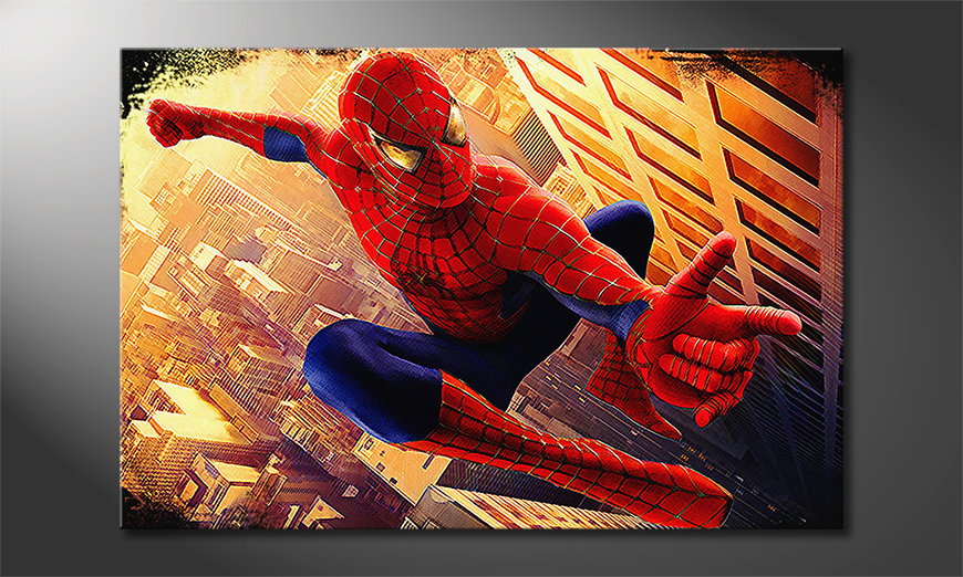 Le-tableau-mural-Instant-Spiderman