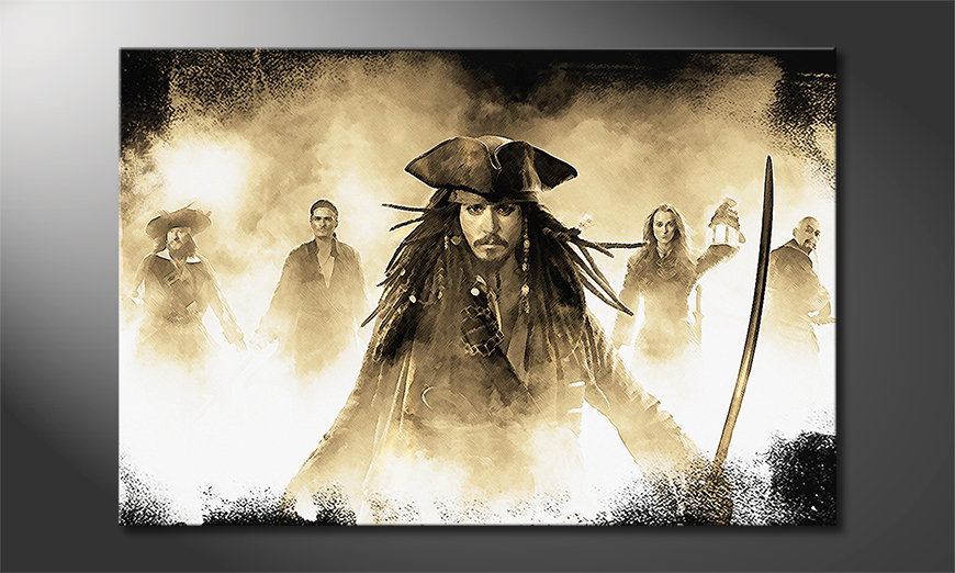 Le-tableau-mural-Jack-Sparrow