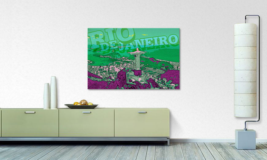 Le tableau mural Rio