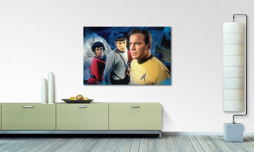 Le tableau mural Star Trek Enterprise 120x80cm