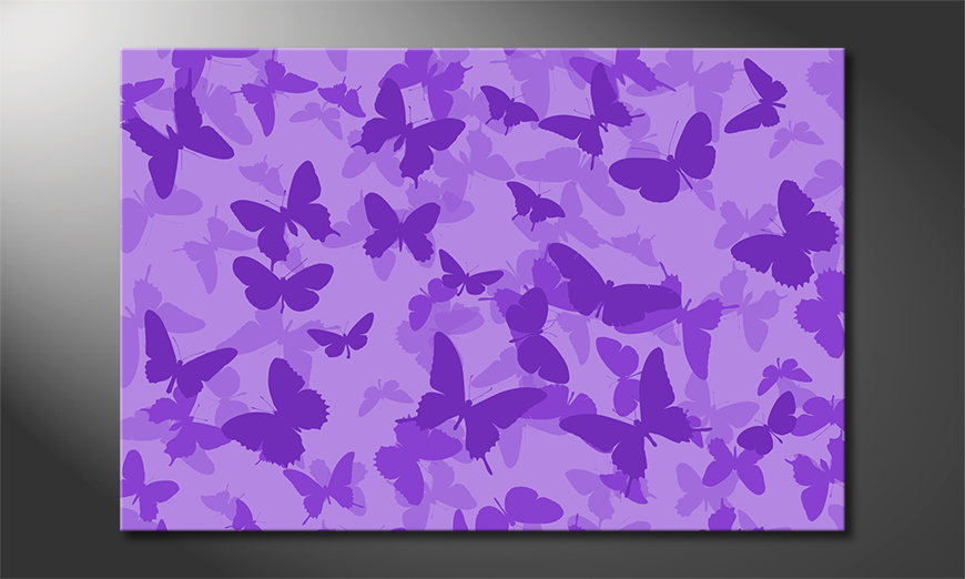 Le-tableau-mural-moderne-Butterflies
