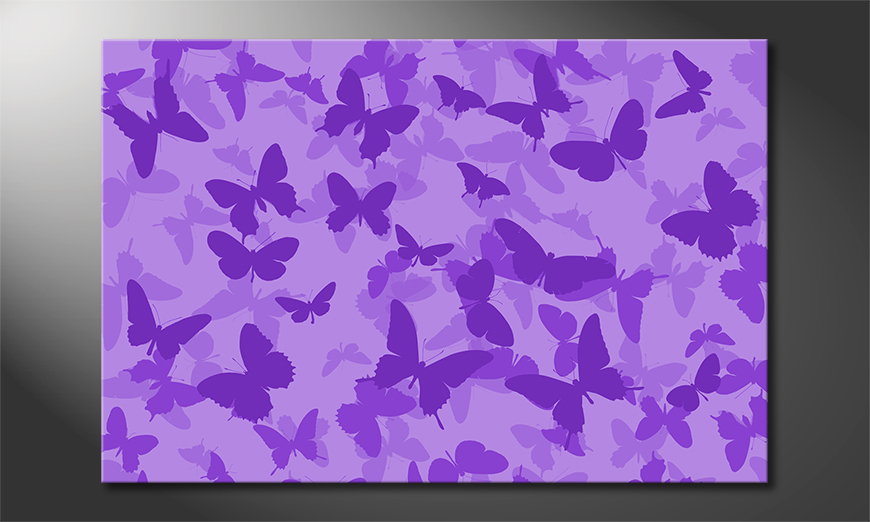 Le tableau mural moderne Butterflies