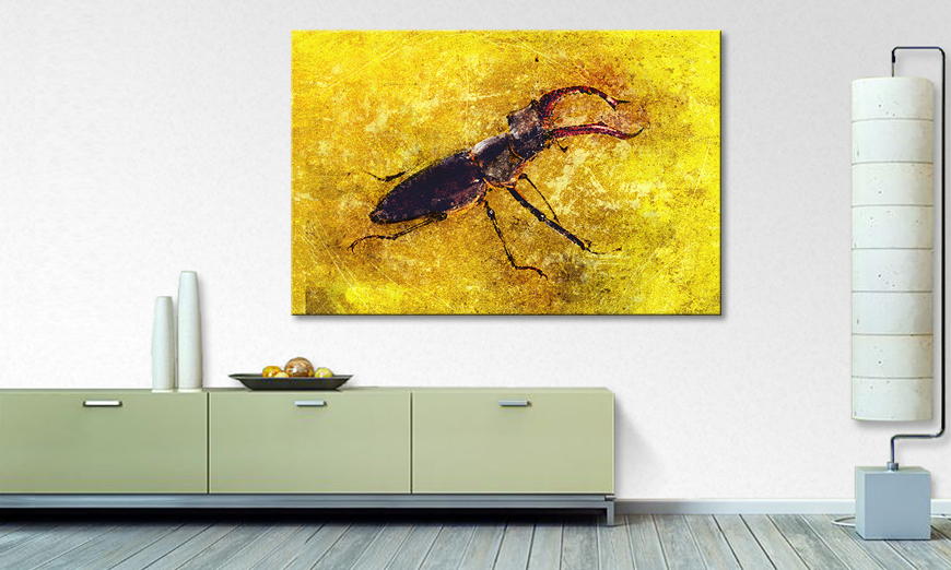 Les tableau imprimés Stag Beetle