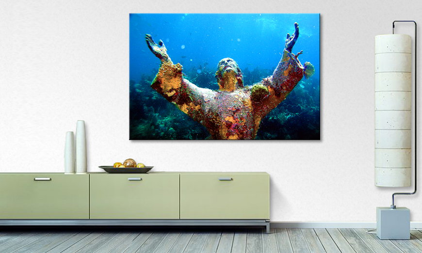 Limpression sur toile Christ of the Abyss