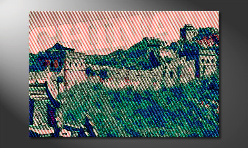 L'impression sur toile Grande Muraille de Chine