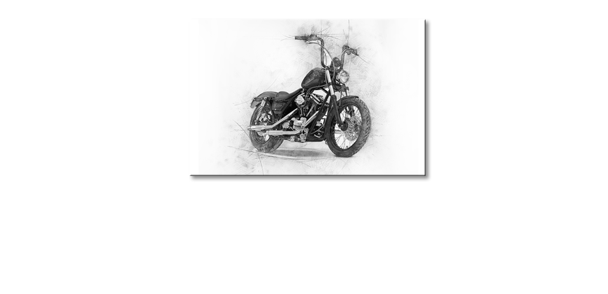 Toile-moderne-Classic-Motorcycle