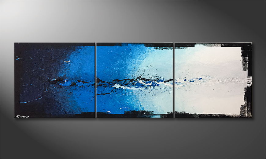 Art moderne Liquid Ice 210x70cm
