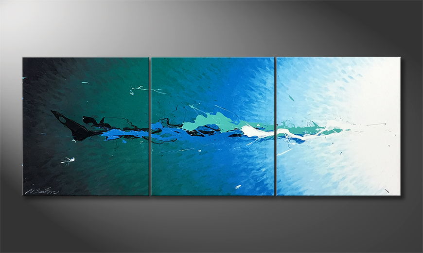 La peinture exclusive Into The Deep Sea 150x60cm