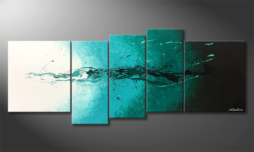 La peinture exclusive Underwater Life 190x80cm