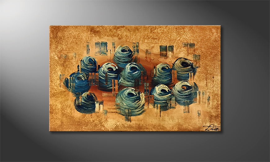 Le tableau mural Desert Flowers 80x50cm