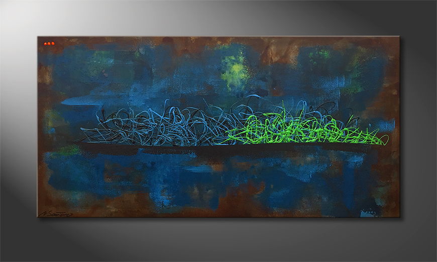 Le tableau mural Living Water 140x70cm