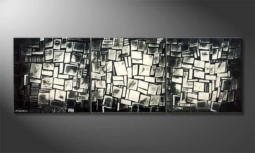 Le tableau mural NYC Construct 210x70cm
