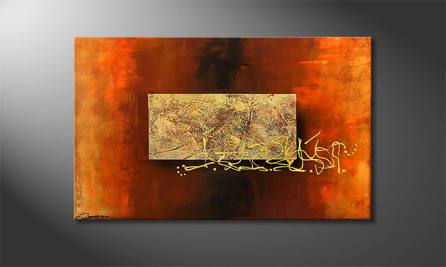 Le tableau mural Rattle Snake 120x75cm