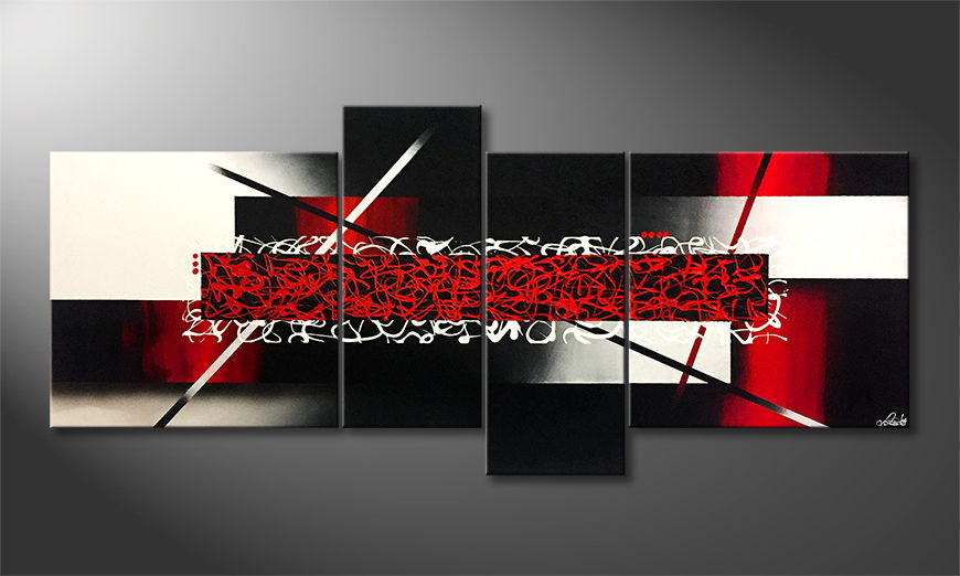 Le tableau mural Three Stages 180x80cm