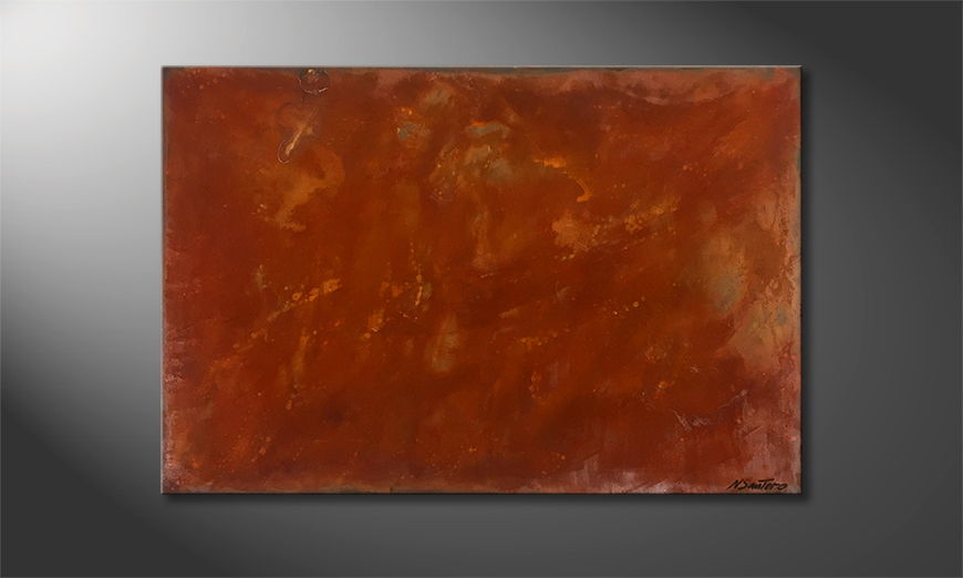 Peinture sur toile Rusty Swamp 120x80cm